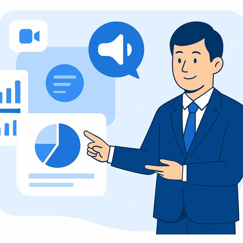 CEO examininmg charts